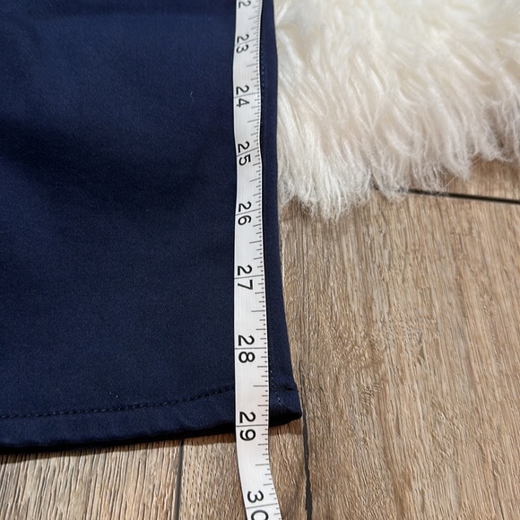 Lilly Pulitzer Blue Worth Skinny Pants Size 4 - Picture 8 of 10